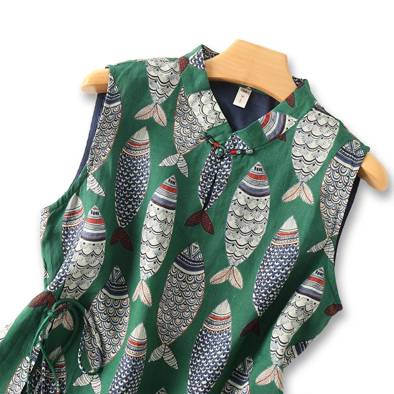 Summer Clothing H&M - Chinese Style Cheongsam Improved Summer Casual
