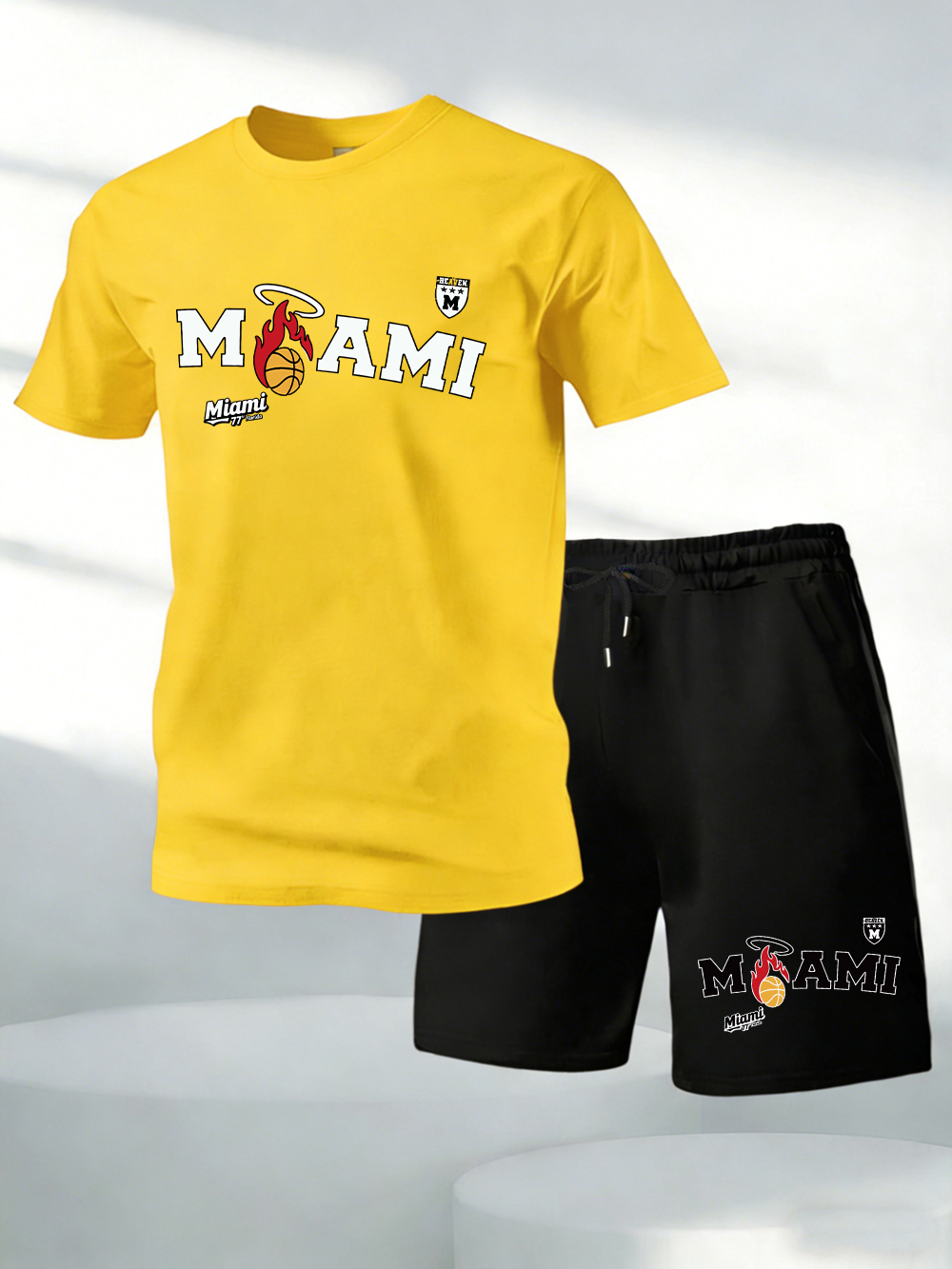 Summer Quotes - Two Pieces Set Miami Basketball Team