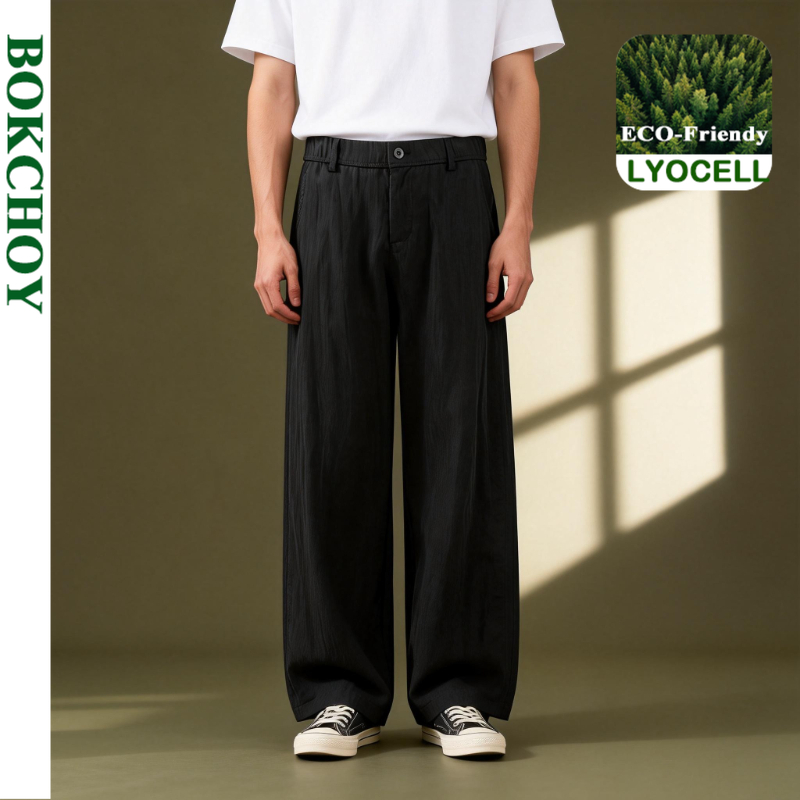 Summer Clothing Men Linen - 2026 Spring Summer New Thin Lyocell