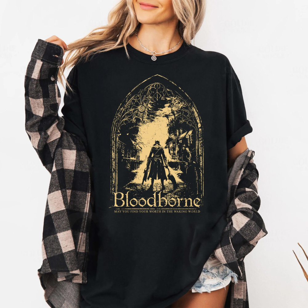 Summer Games Clothing - Bloodborne Shirt Hidetaka Miyazaki Soulsborne Game