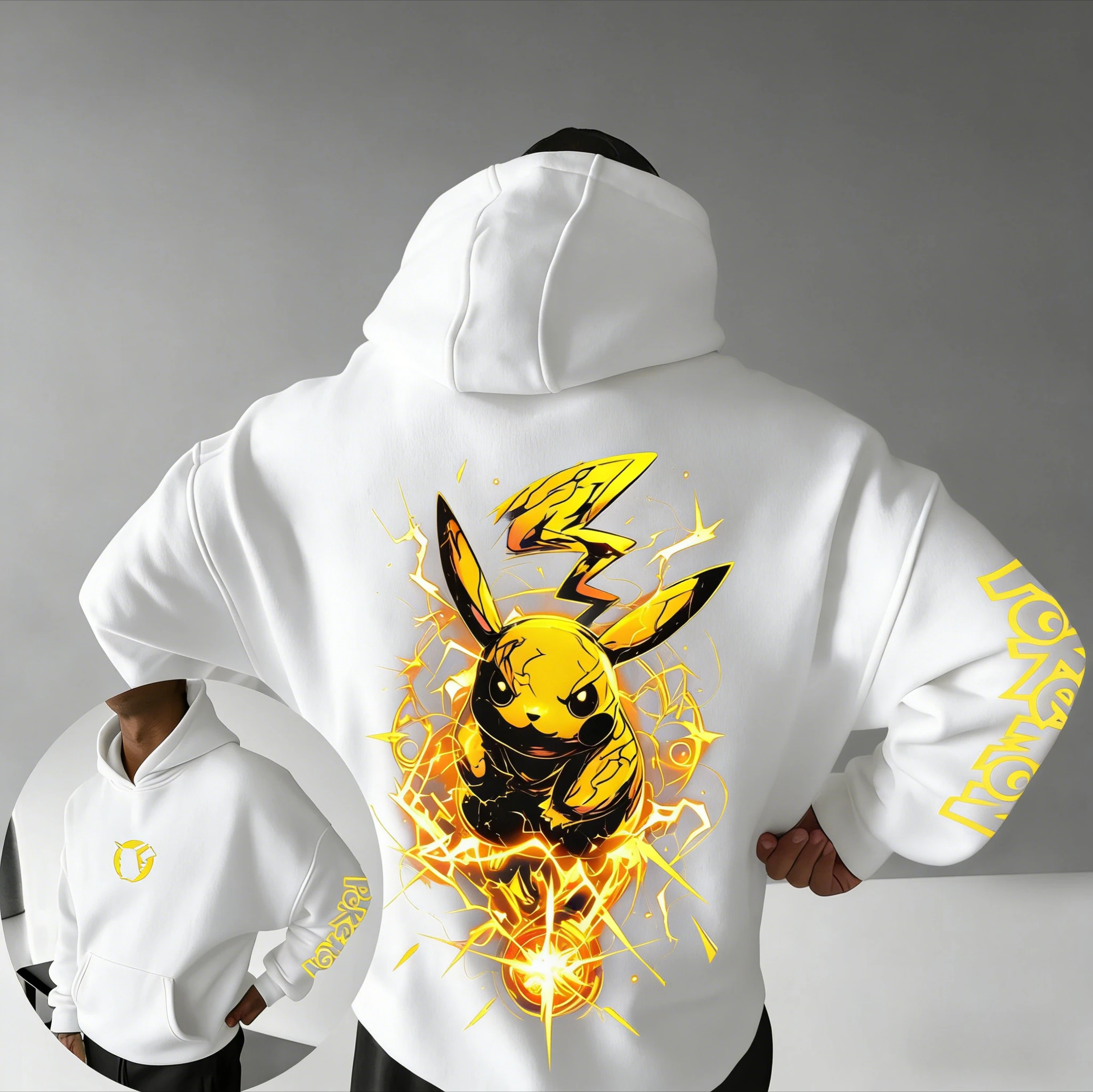 Summer Games Clothing - 2026 Pokémon Game Pikachu Collaboration Hoodie