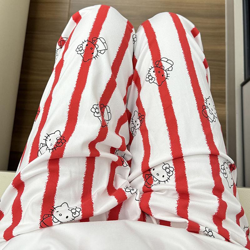 Summer Clothing Women - Sanrio Pants Hello Kitty Pajamas Pants