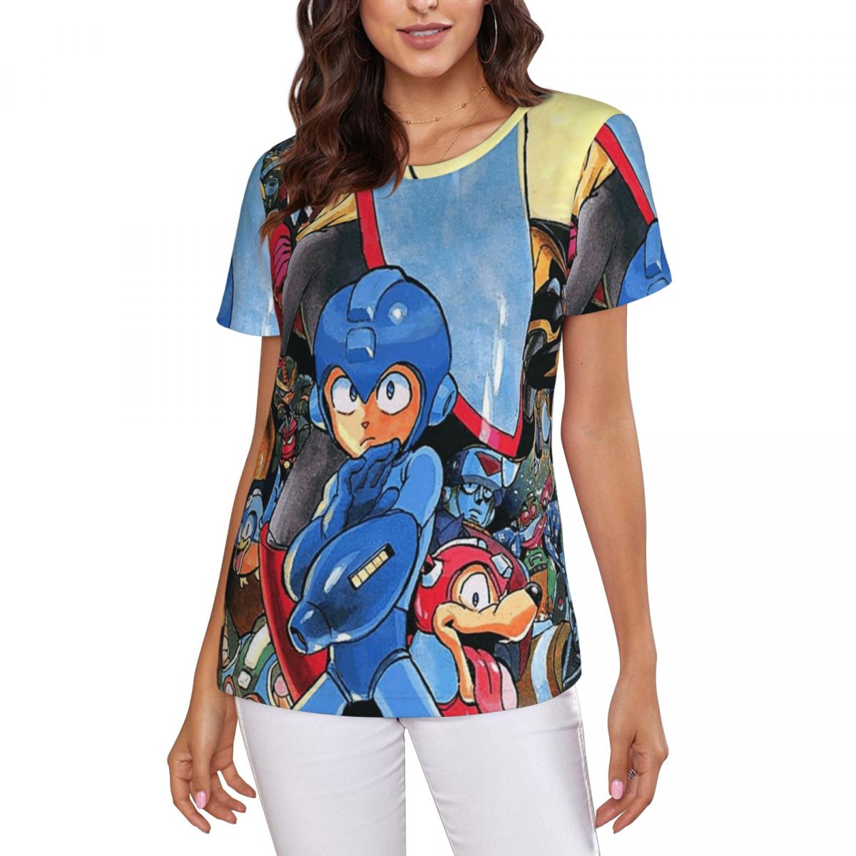 Summer Games Clothing - Megaman Video Game Mega Man T-Shirt