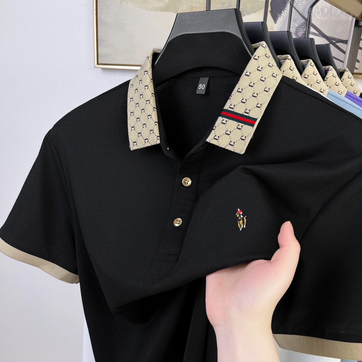 Summer Clothing Men Linen - Men's Cotton Quick-dry Summer Premium Collar