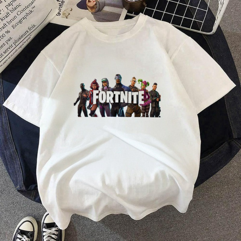 Summer Clothing Gifts - Fortnite Clothing Tees Summer Printed Cartoon
