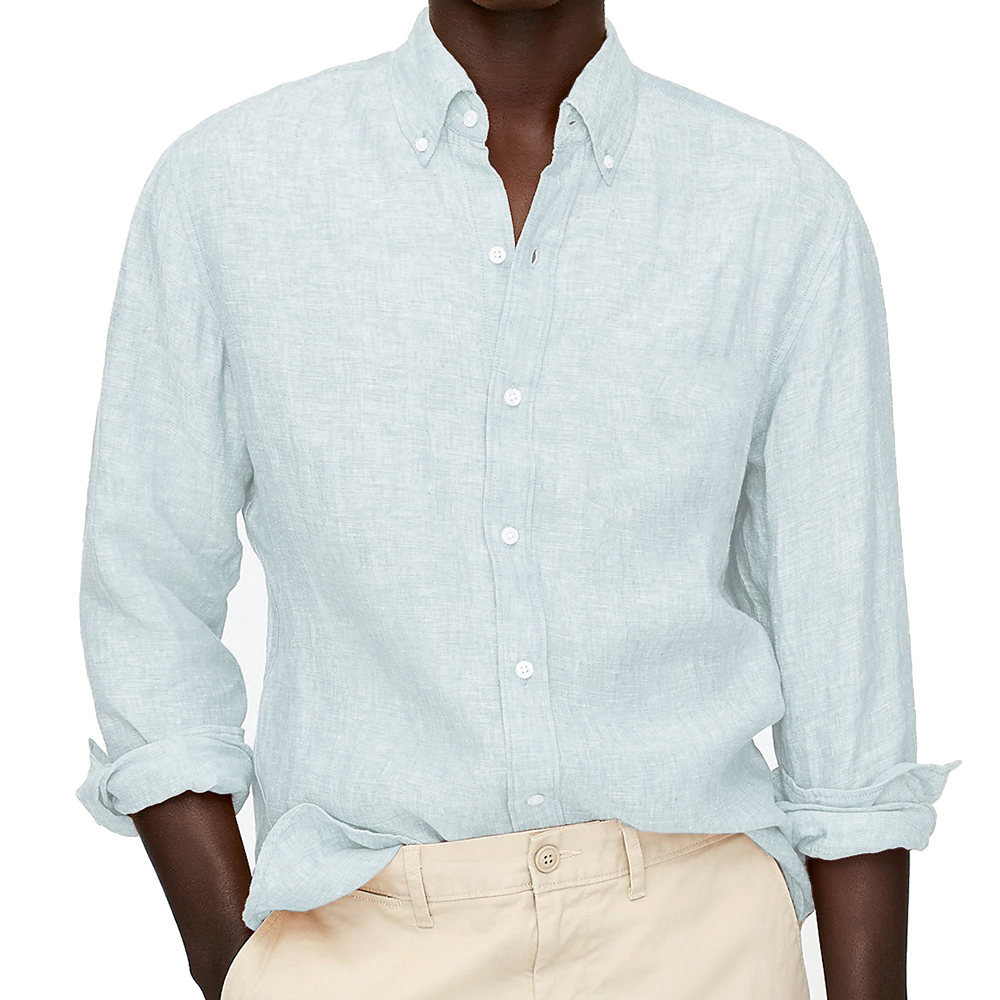 Summer Clothing Men Linen - Summer Linen Shirts Custom Made Shirts
