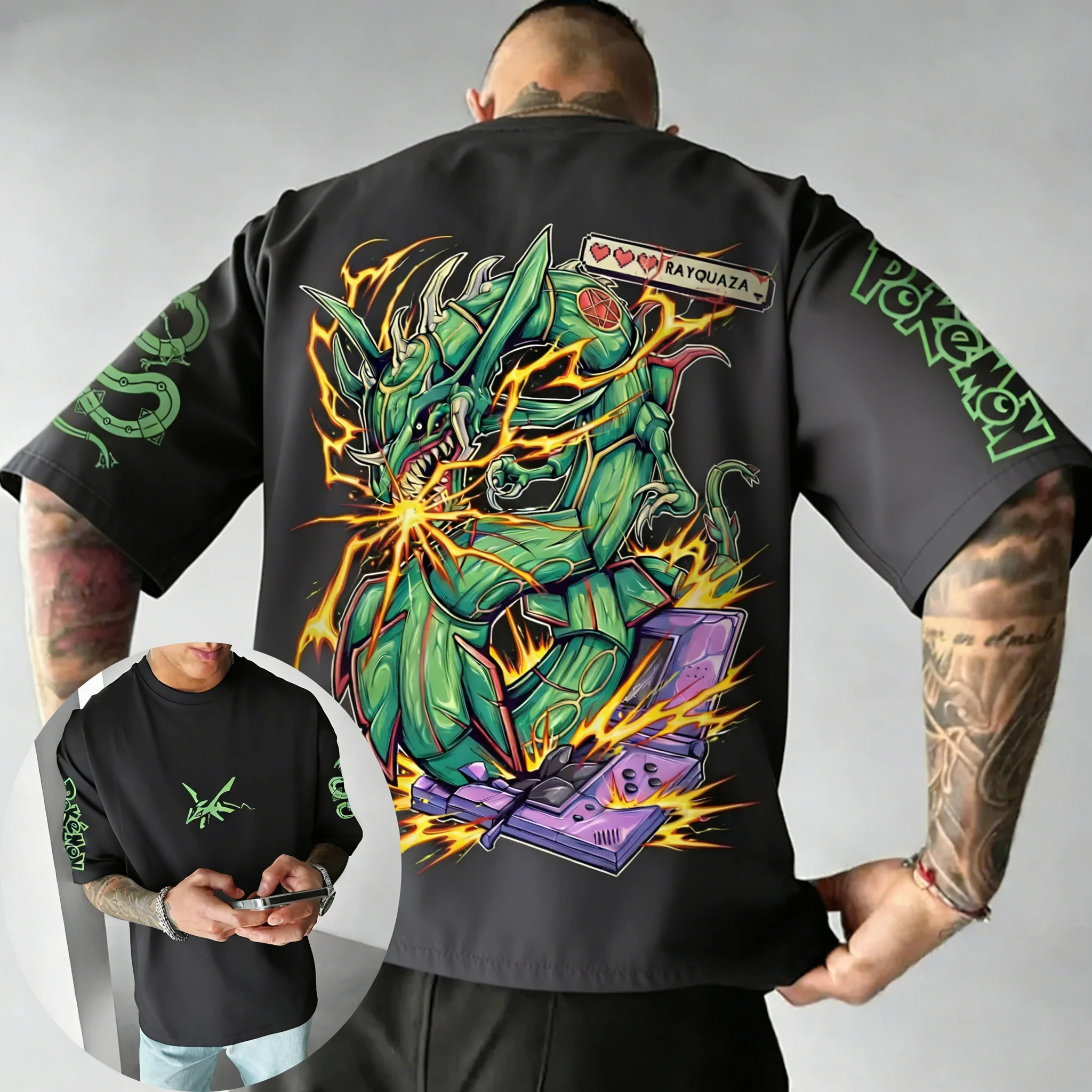 Pokemon  Game Rayquaza Co Bran – Summer Games Clothing Brand recenzja i cena