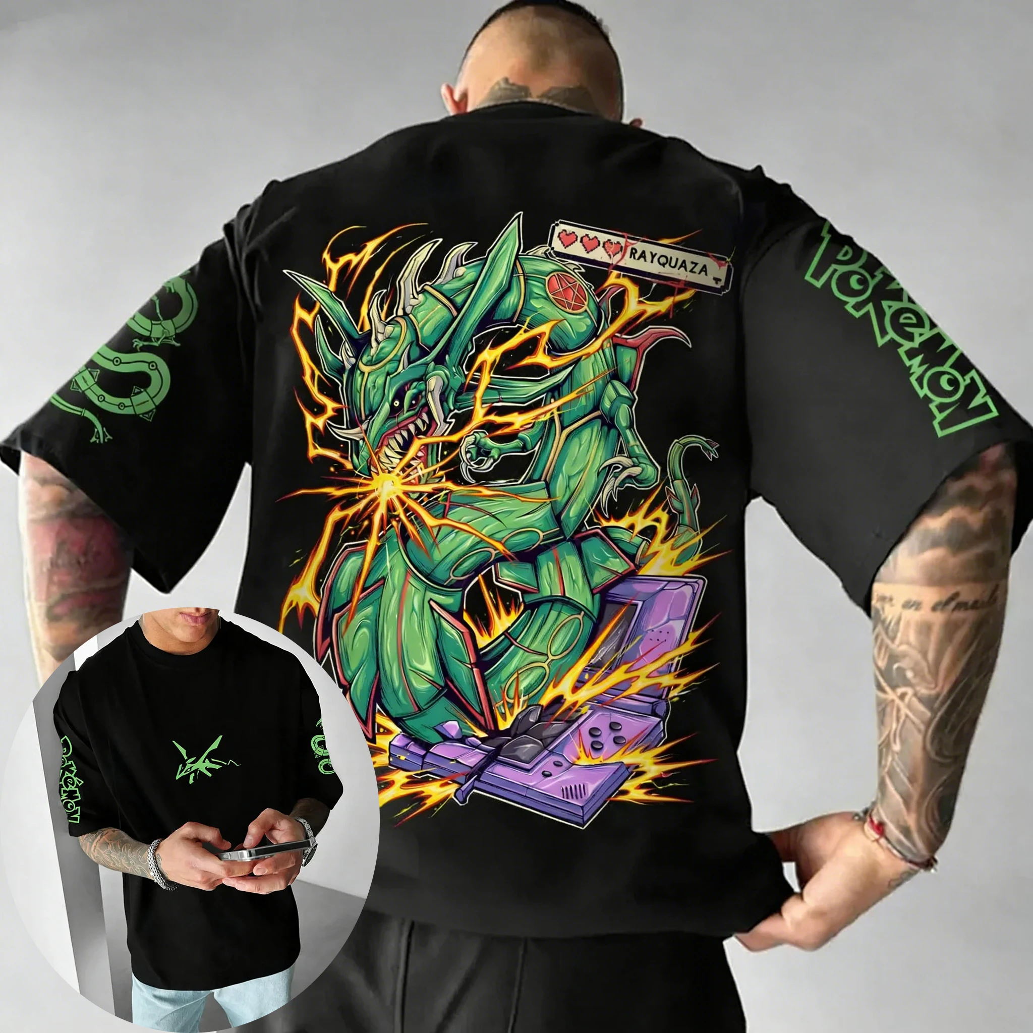 Pokemon  Game Rayquaza Co Bran – Summer Games Clothing Brand recenzja i cena
