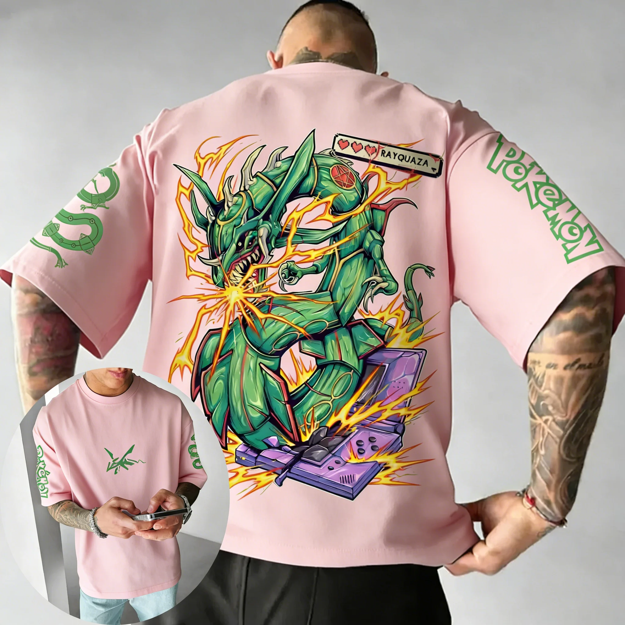 Pokemon  Game Rayquaza Co Bran – Summer Games Clothing Brand recenzja i cena