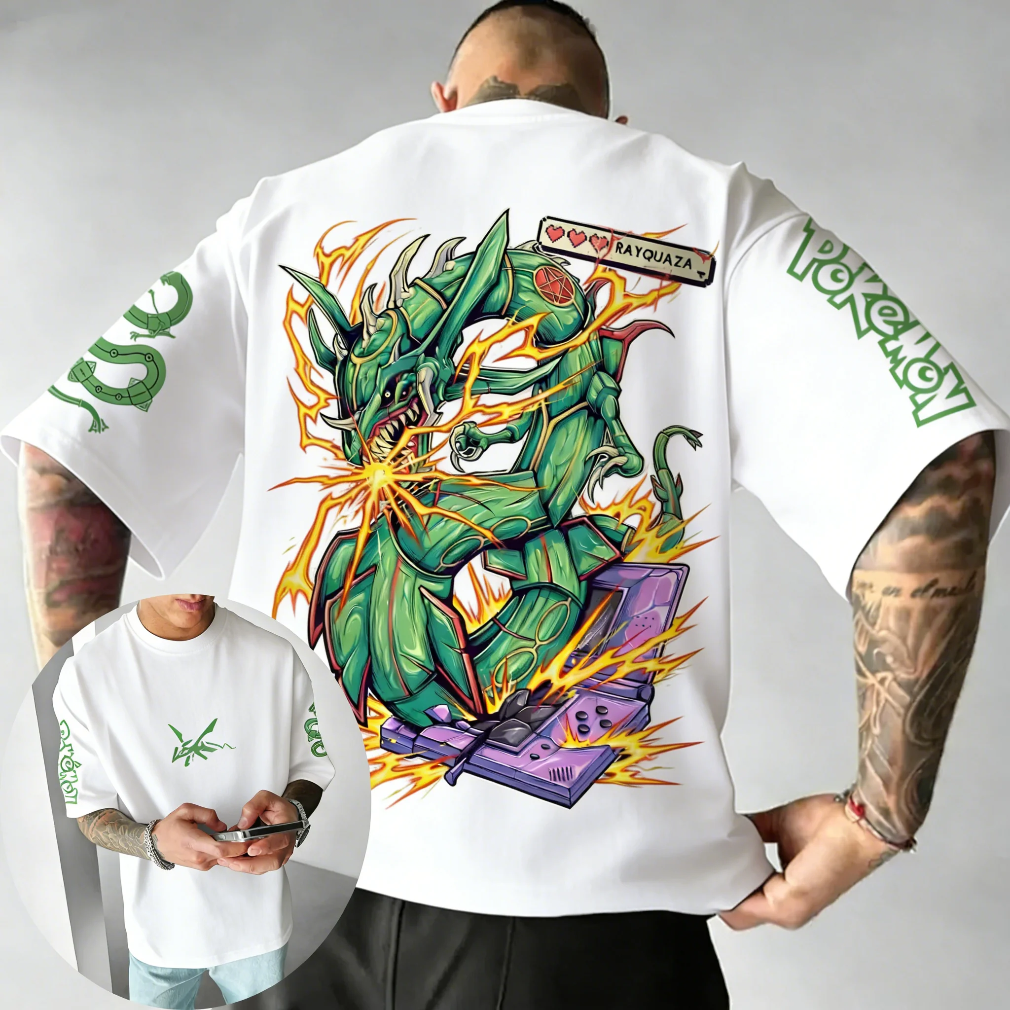 Pokemon  Game Rayquaza Co Bran – Summer Games Clothing Brand recenzja i cena