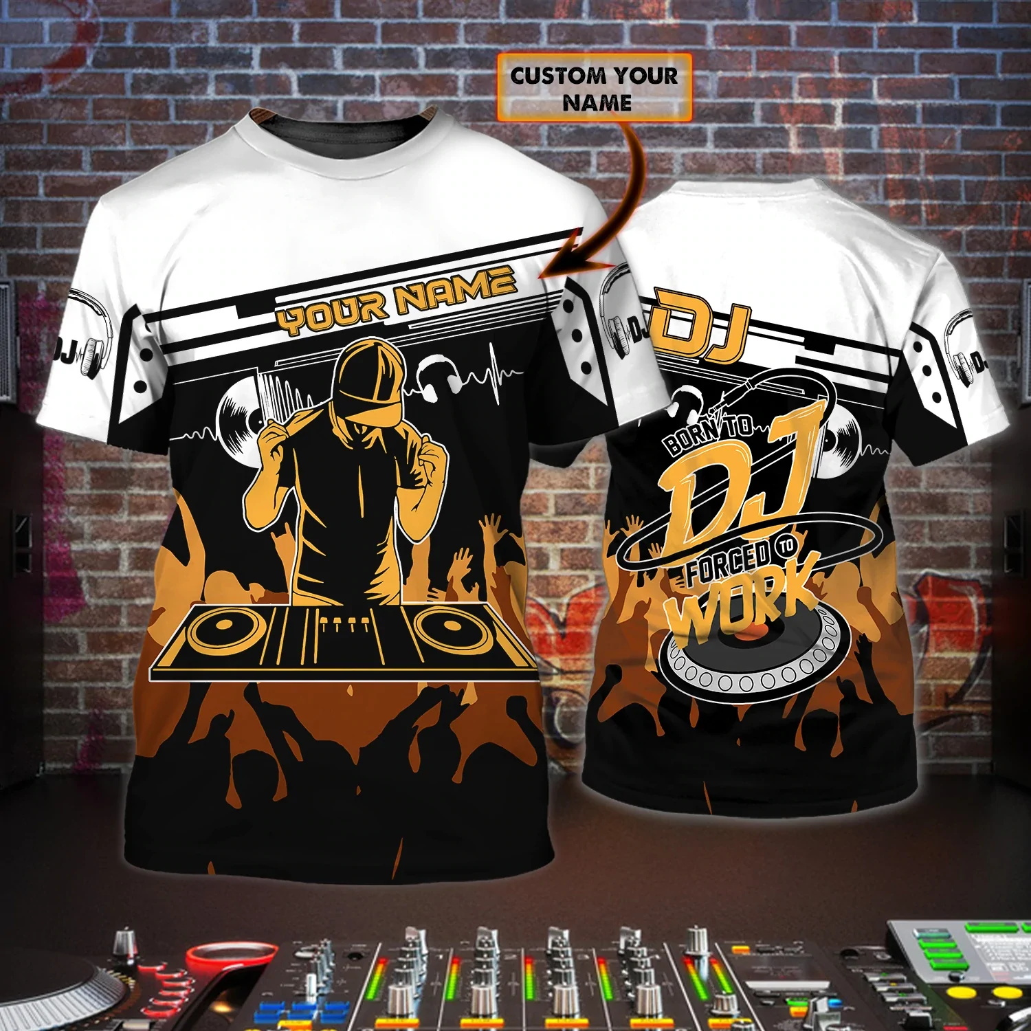 Newest Summer Men's T-shirt DJ – Summer Clothing Name recenzja i cena