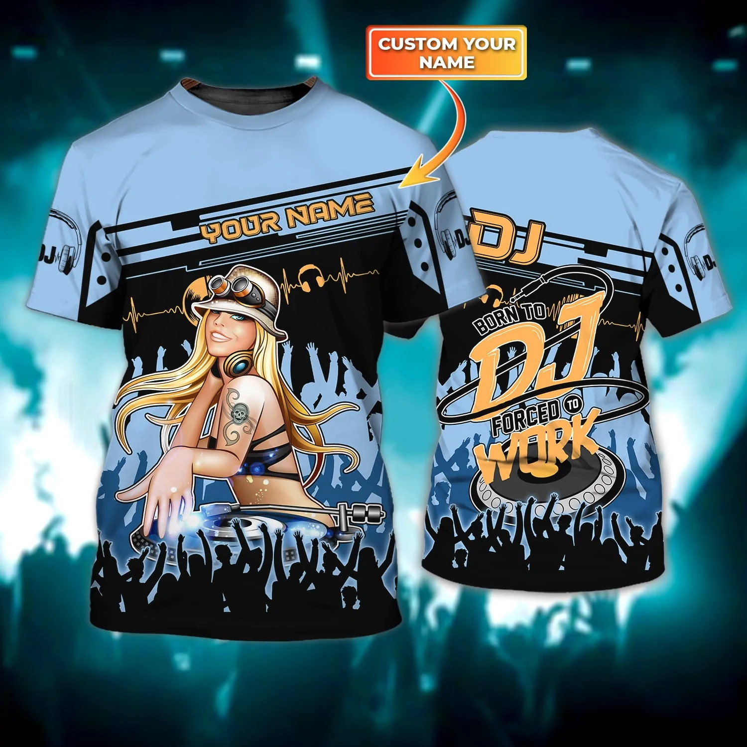 Newest Summer Men's T-shirt DJ – Summer Clothing Name recenzja i cena