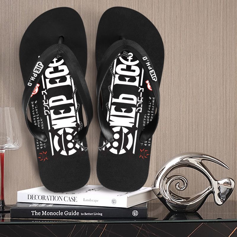 New One Piece anime flip-flops – Summer Clothing Gifts recenzja i cena