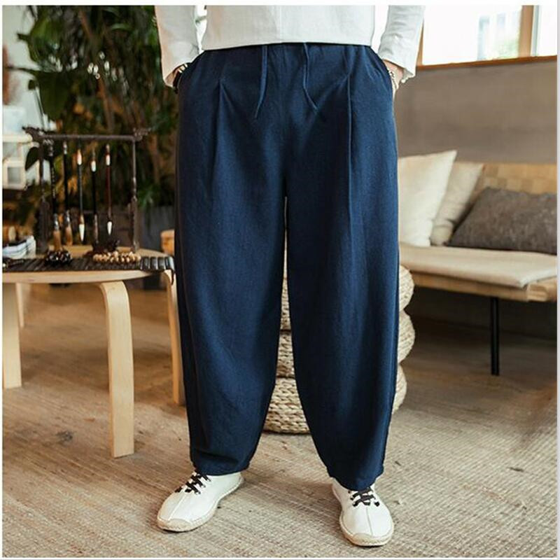 Large Size 6XL 7XL Men's Wide  – Summer Clothing Men Linen recenzja i cena