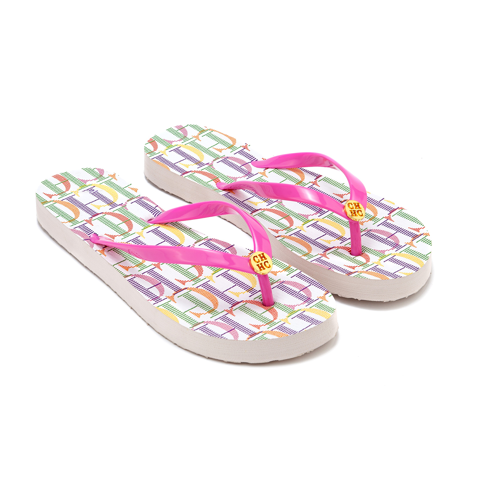 Pink Letter Flip Flops Gold Bu – Summer Quotes recenzja i cena