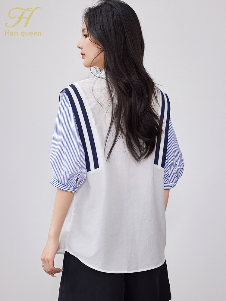 Summer Korean Women Colorblock – Summer Clothing H&M recenzja i cena