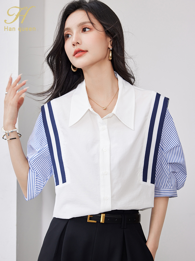 Summer Korean Women Colorblock – Summer Clothing H&M recenzja i cena