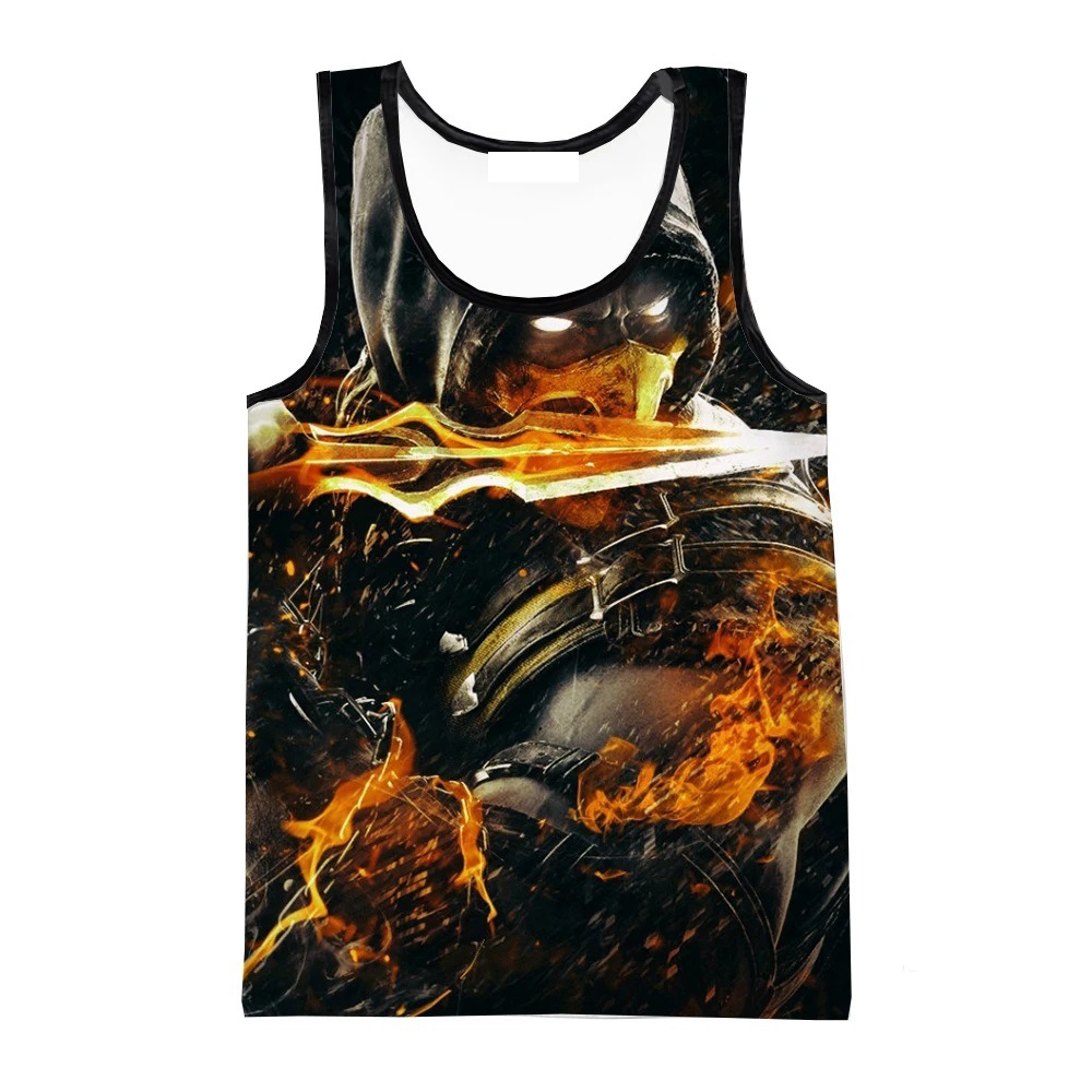 Mortal Kombat Game 3D Print Ta – Summer Games Clothing recenzja i cena