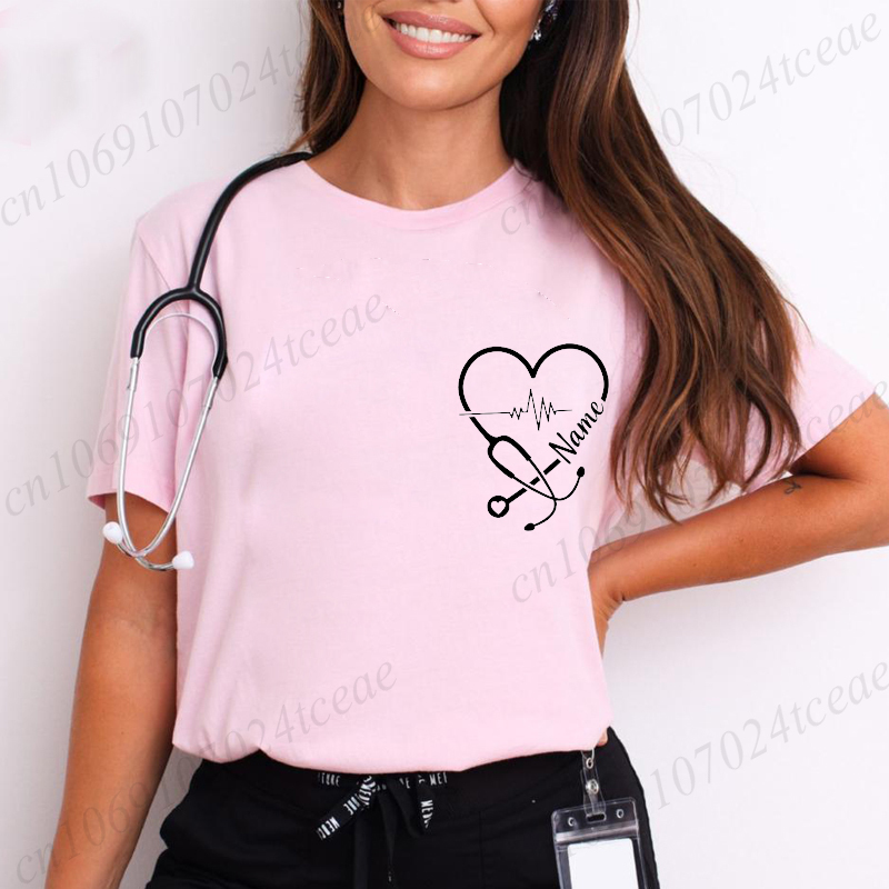 Custom Nurse Personalized Shir – Summer Clothing Name recenzja i cena
