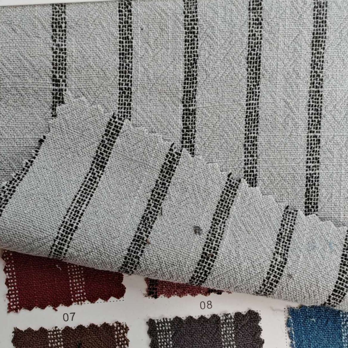 Stripes 30%Linen 70%Viscose Bl – Summer Clothing Men Linen recenzja i cena