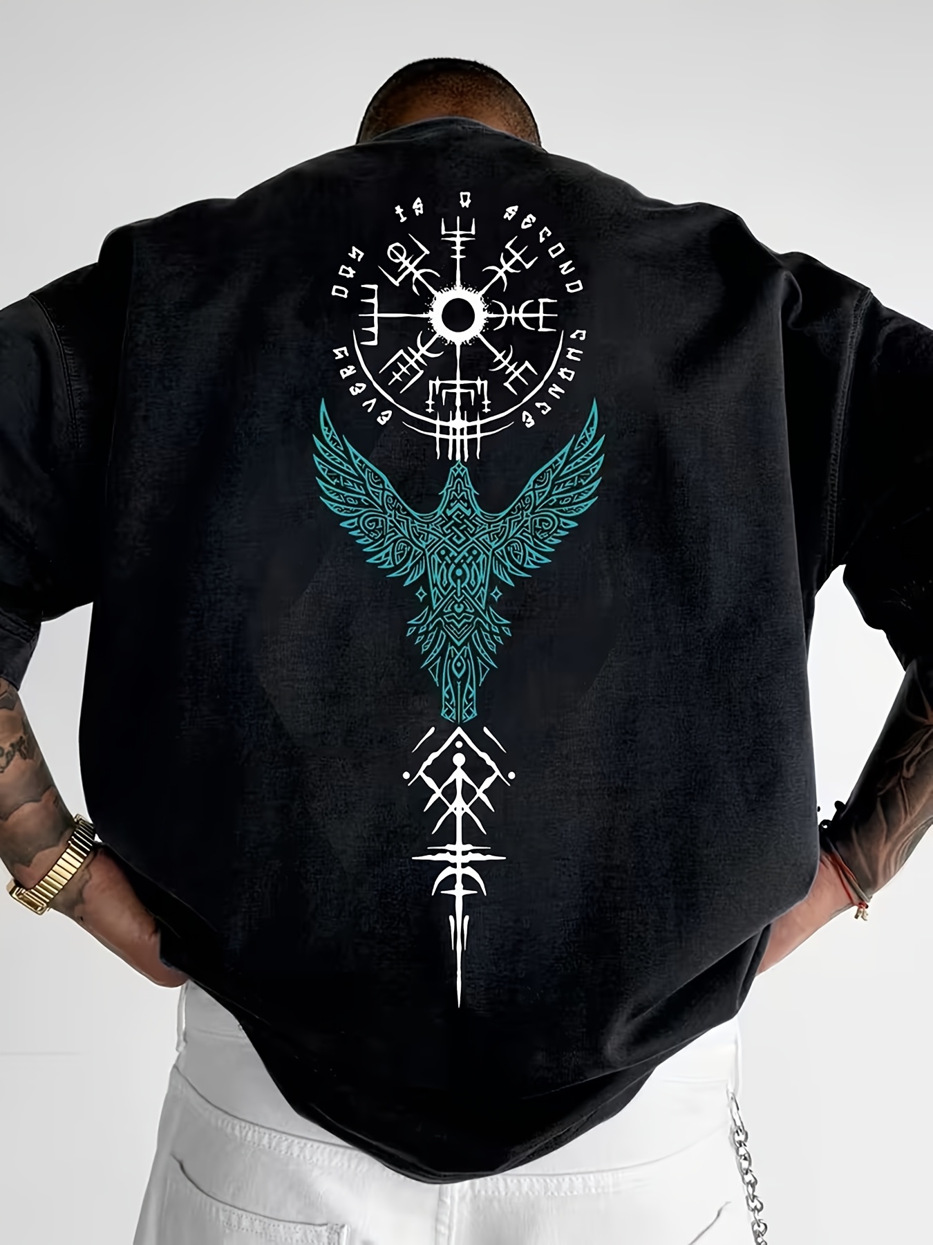 Men's 100% Cotton Short Sleeve – Summer Viking Clothing recenzja i cena