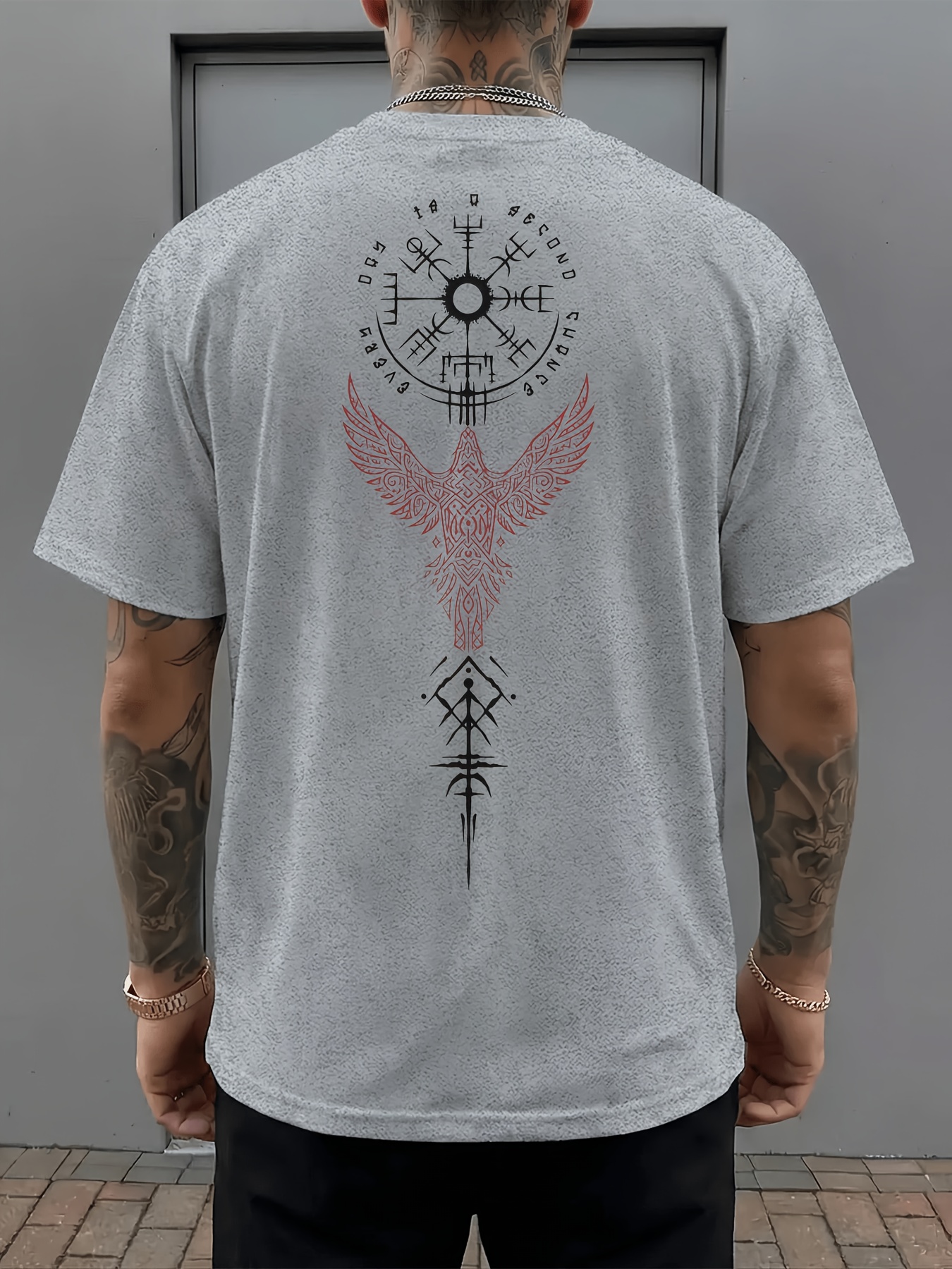 Men's 100% Cotton Short Sleeve – Summer Viking Clothing recenzja i cena