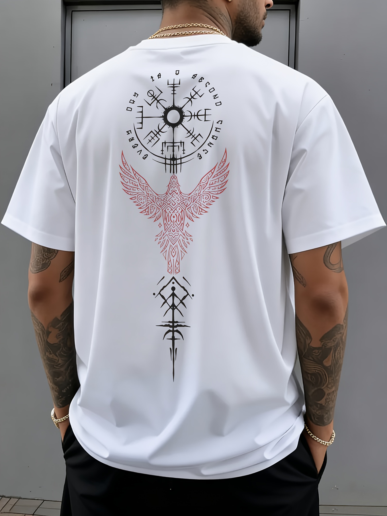 Men's 100% Cotton Short Sleeve – Summer Viking Clothing recenzja i cena