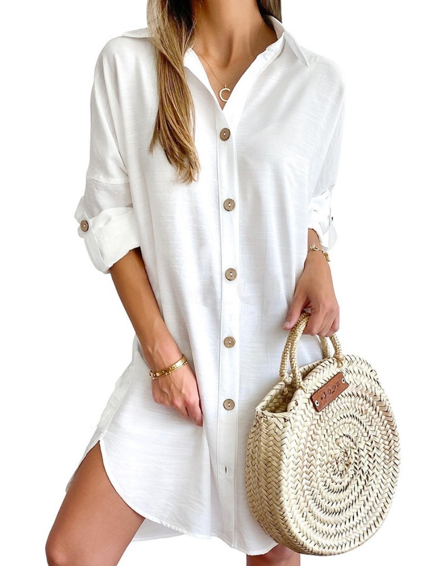 Women's Solid Color Dress 2024 – Summer Clothing H&M recenzja i cena