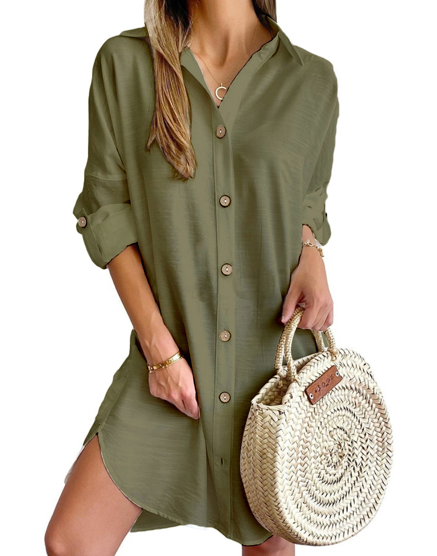 Women's Solid Color Dress 2024 – Summer Clothing H&M recenzja i cena