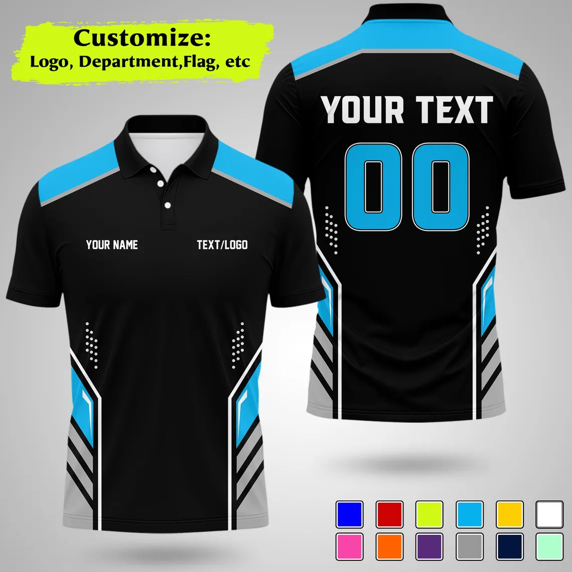 New Personalized Team Polo Shi – Summer Clothing Name recenzja i cena