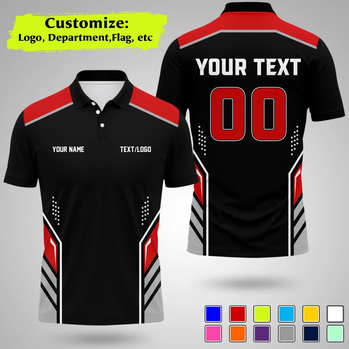 New Personalized Team Polo Shi – Summer Clothing Name recenzja i cena