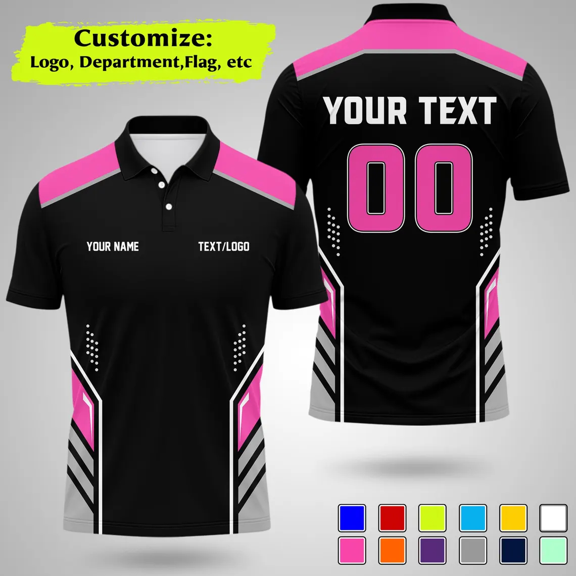 New Personalized Team Polo Shi – Summer Clothing Name recenzja i cena