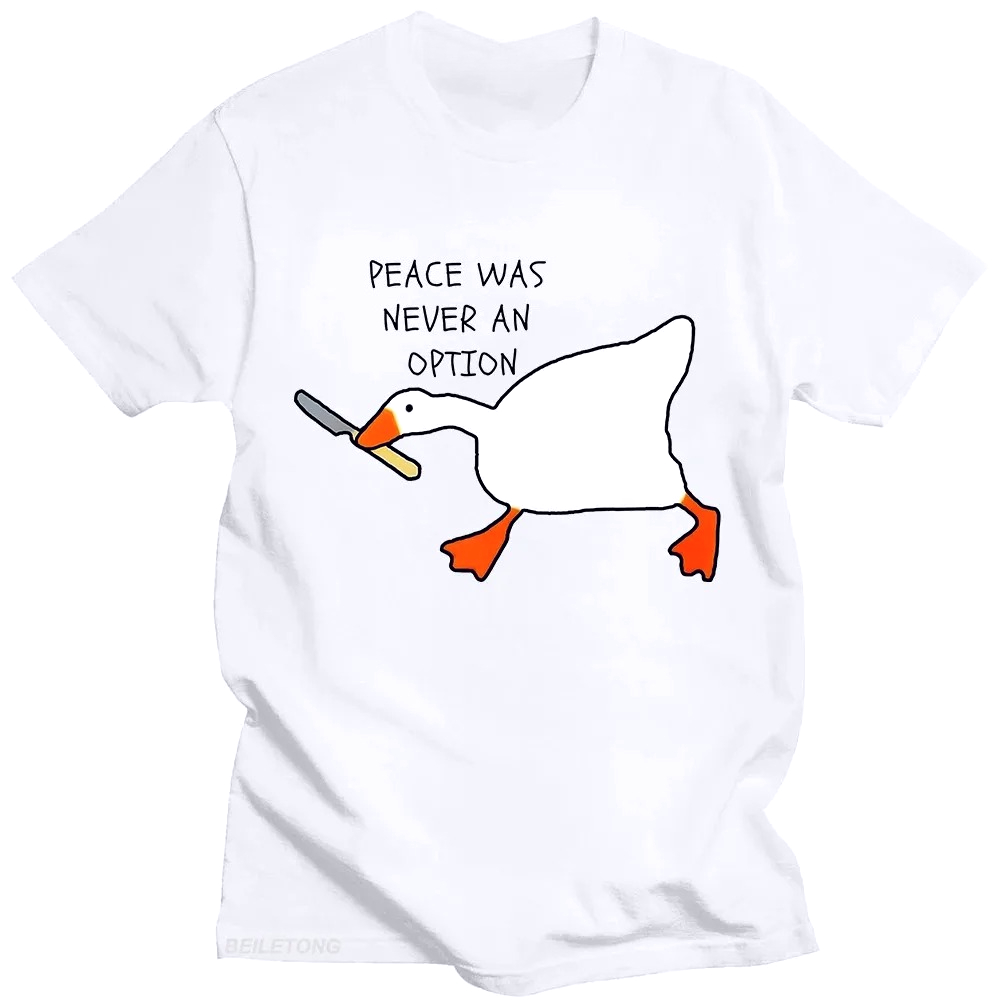 Untitled Goose Games Peace Was – Summer Clothing Options recenzja i cena