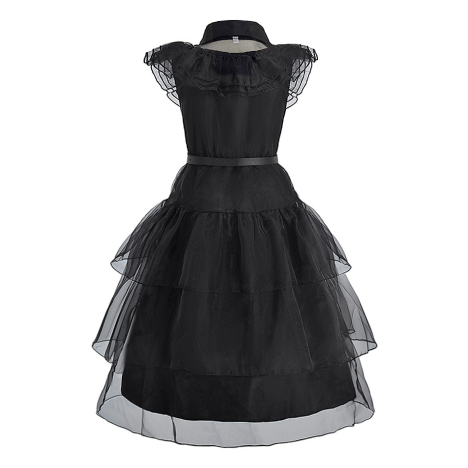 Girl Costume Kids Cosplay Blac – Summer Dresses Yours Clothing recenzja i cena