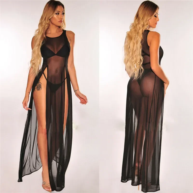 Women Sexy Long Dress Mesh She – Summer Clothing H&M recenzja i cena