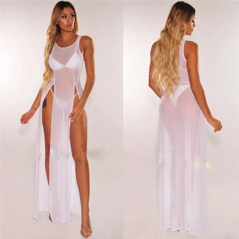 Women Sexy Long Dress Mesh She – Summer Clothing H&M recenzja i cena