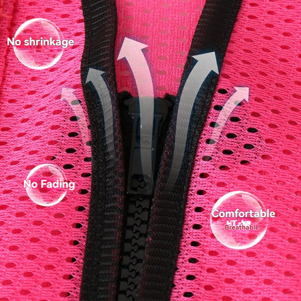 Summer Unisex Mesh Vest with P – Summer Hi Vis Clothing recenzja i cena