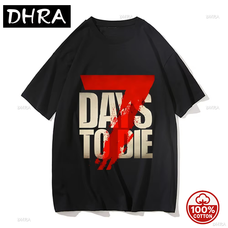 7 Days To Die Hot Game Mens Sh – Summer Games Clothing Brand recenzja i cena