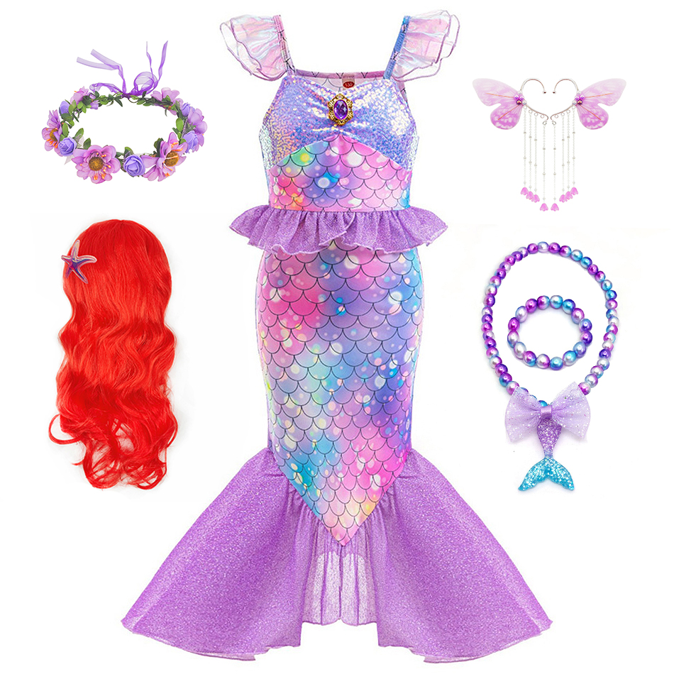 Mermaid Cosplay Purple Princes – Summer Dresses Yours Clothing recenzja i cena