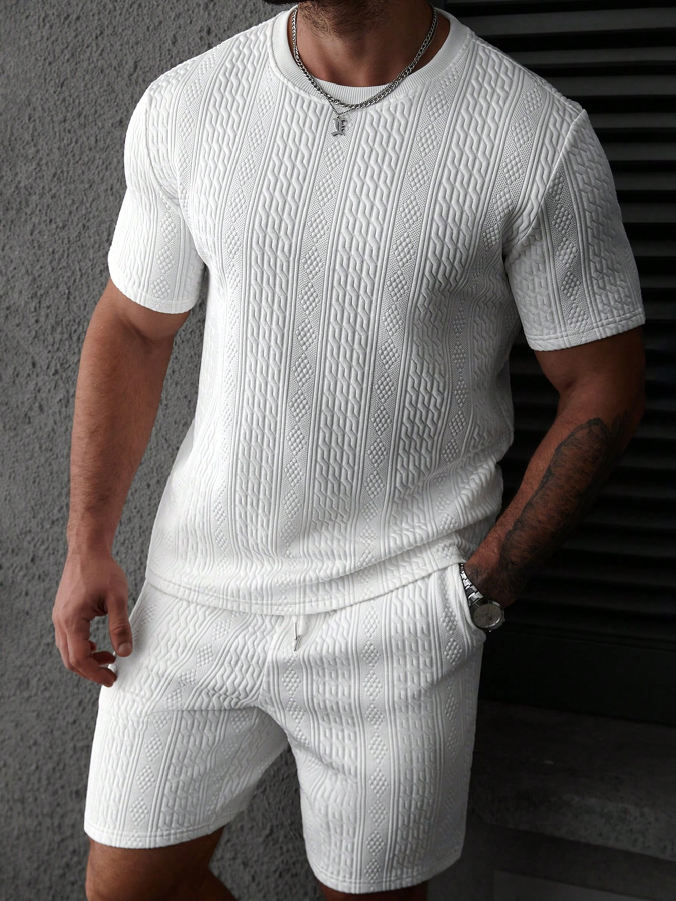 Casual men's polo shirt set, s – Summer Clothing Beach recenzja i cena