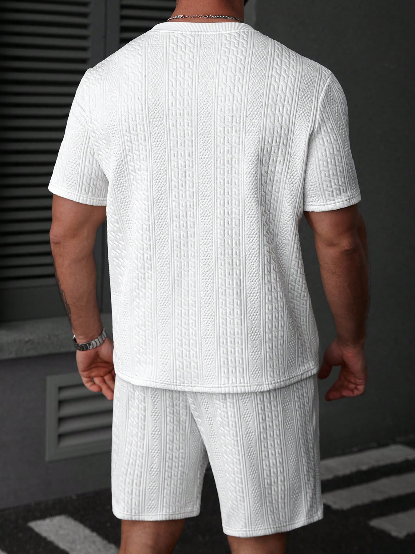 Casual men's polo shirt set, s – Summer Clothing Beach recenzja i cena