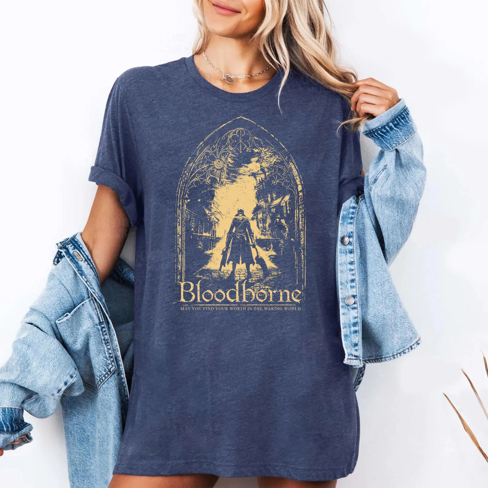 Bloodborne Shirt Hidetaka Miya – Summer Games Clothing recenzja i cena