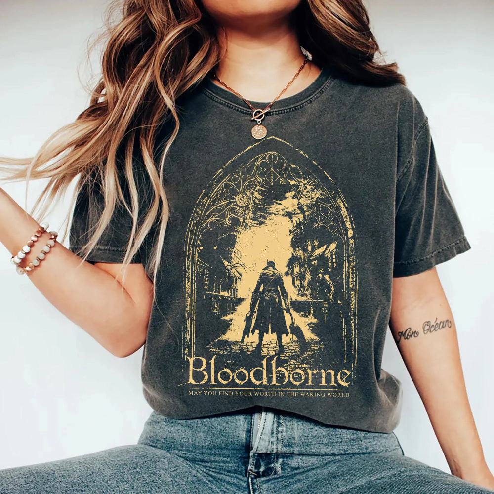 Bloodborne Shirt Hidetaka Miya – Summer Games Clothing recenzja i cena