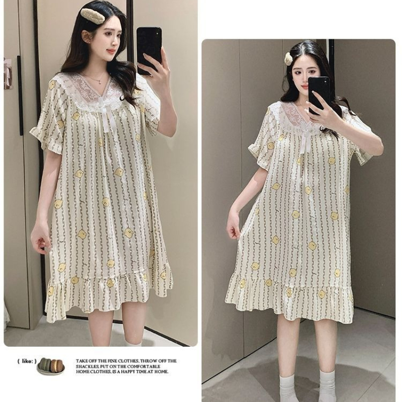 Plus Size Sweet Floral Print N – Summer Clothing Women recenzja i cena