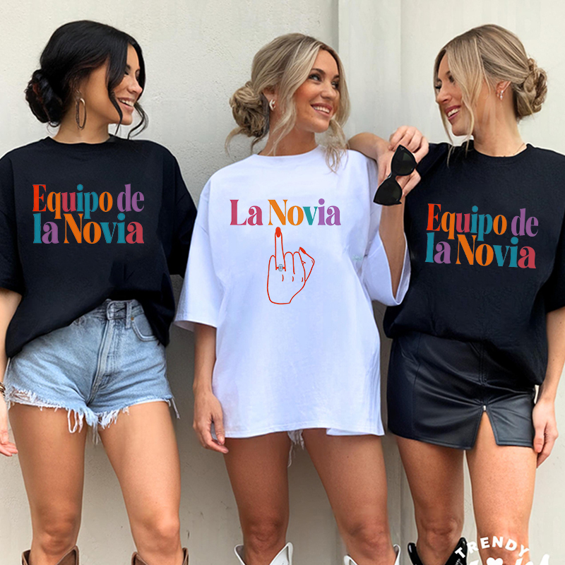 Single Farewell Party Printed  – Summer Clothing In Spanish recenzja i cena