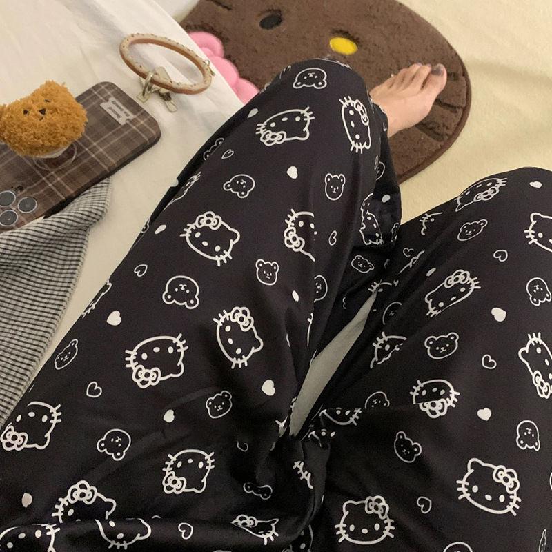 Sanrio Pants Hello Kitty Pajam – Summer Clothing Women recenzja i cena
