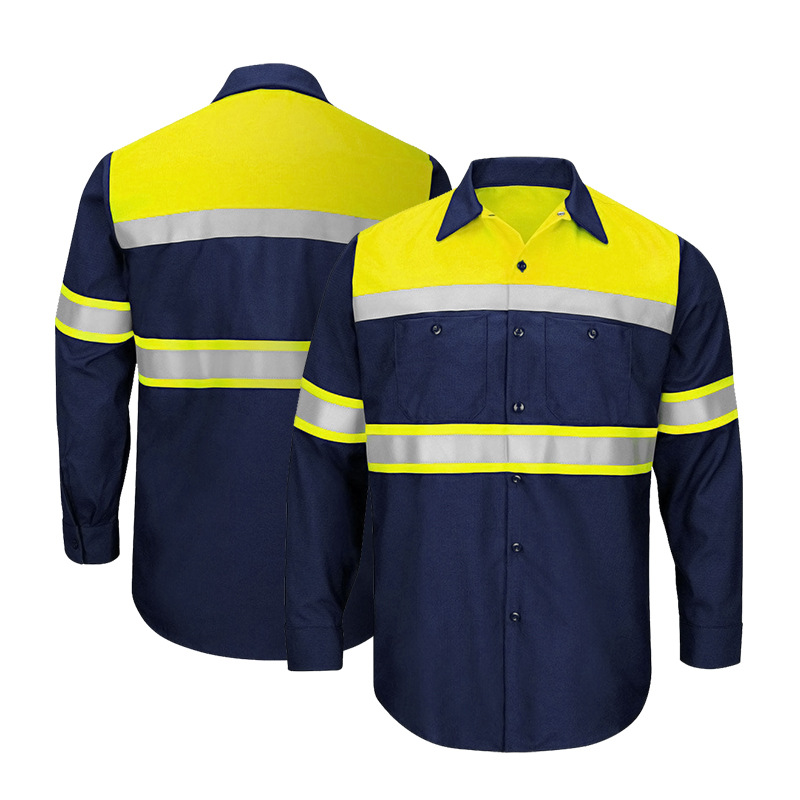 Men Shirt Long Sleeve 100% Cot – Summer Hi Vis Clothing recenzja i cena