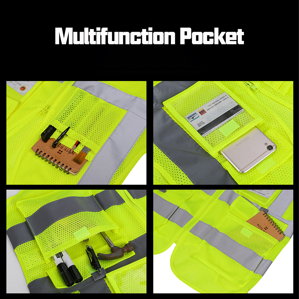Hi Vis Workwear Men's Work Ves – Summer Hi Vis Clothing recenzja i cena
