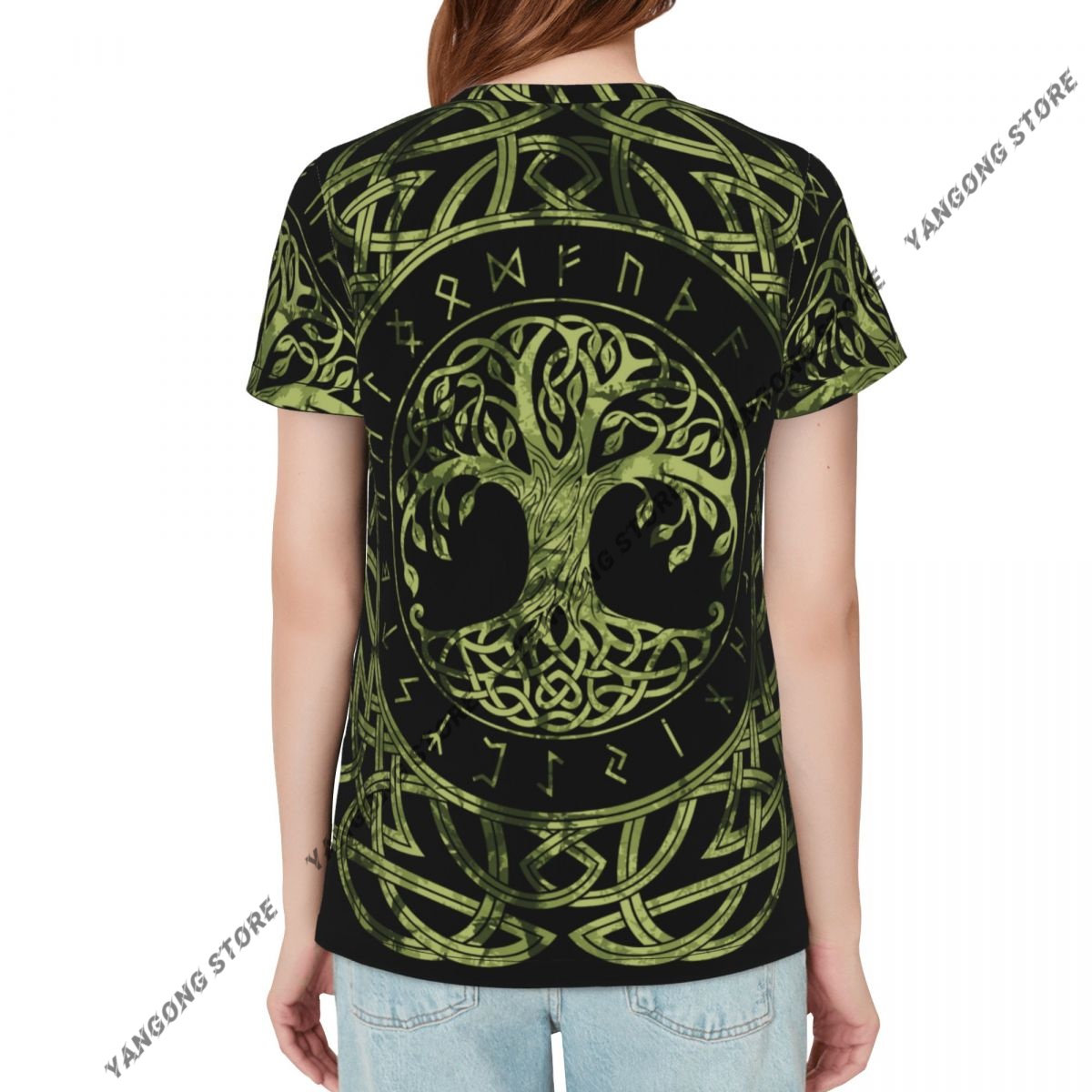 Women's T-shirt Norse Nordic V – Summer Viking Clothing recenzja i cena