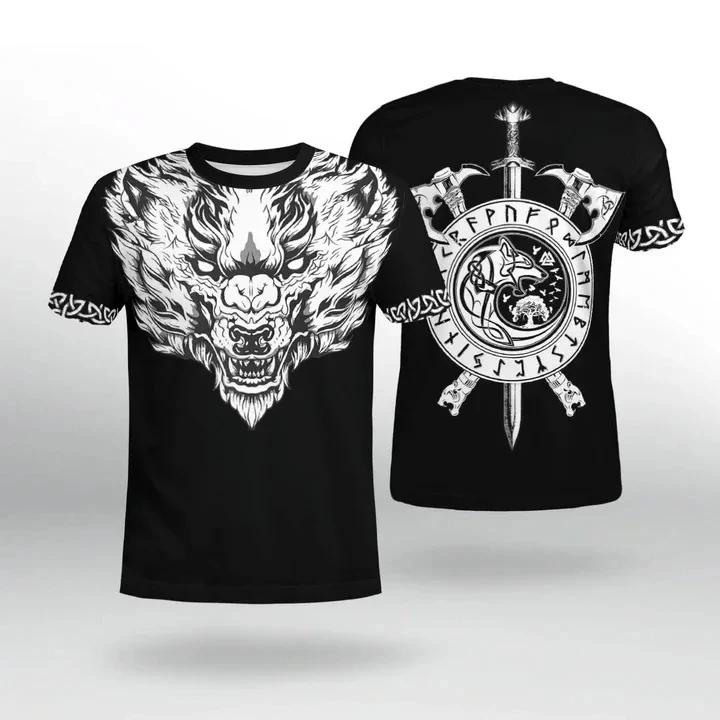 Viking Myth Valhalla Totem T-s – Summer Viking Clothing recenzja i cena